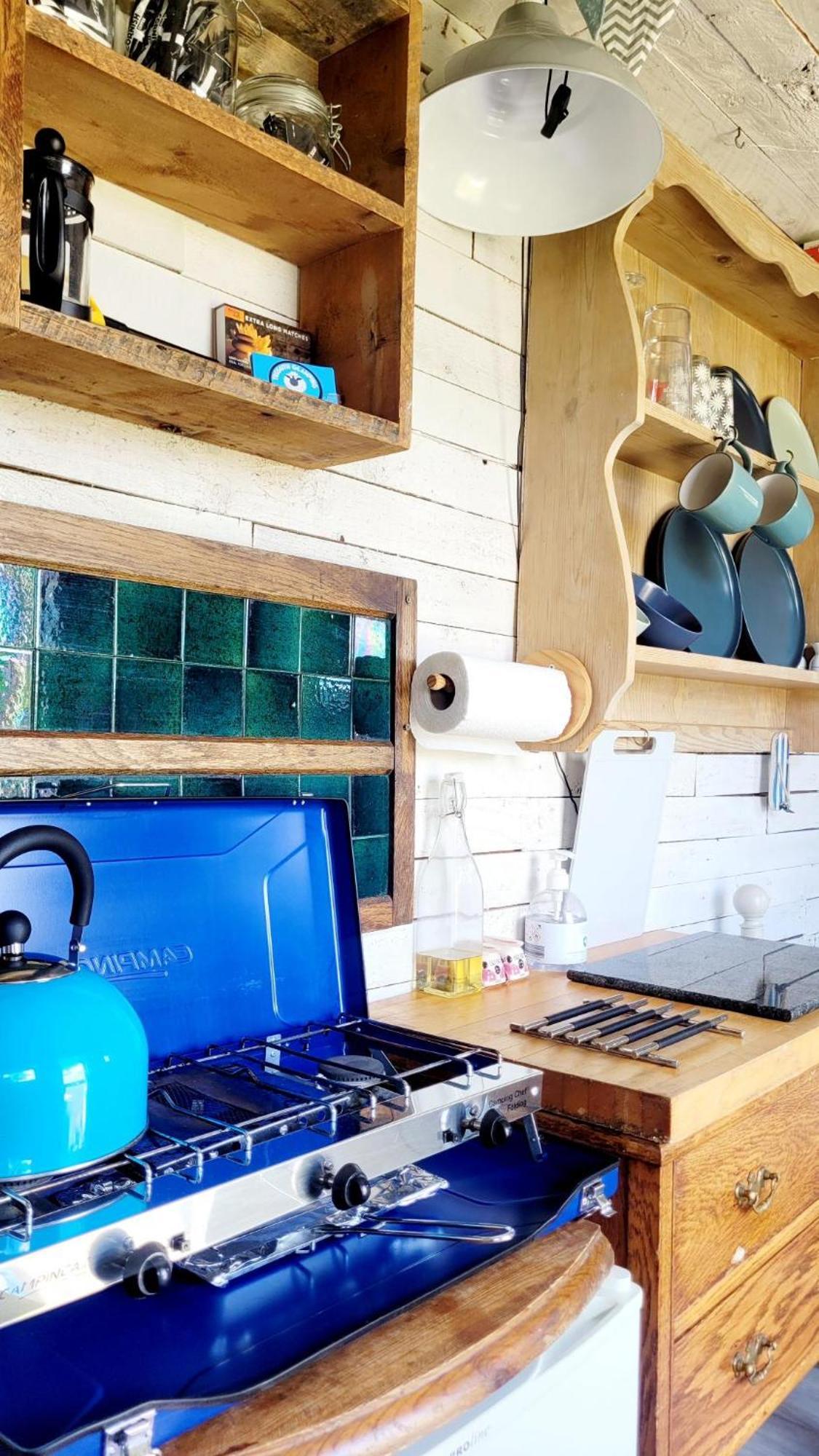 Treguth Glamping Unique Experience - Themed Huts Hotell Saint Day Eksteriør bilde