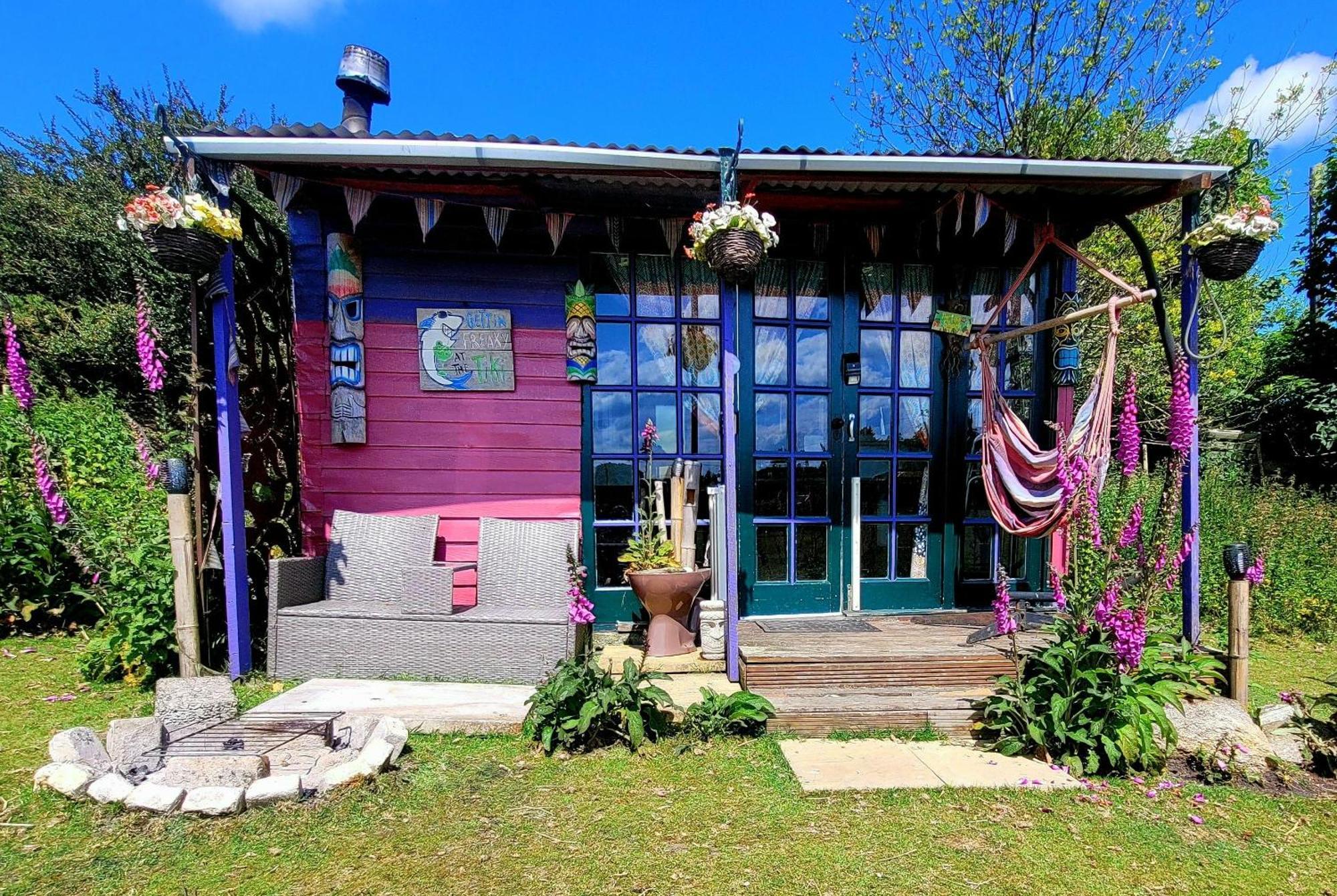 Treguth Glamping Unique Experience - Themed Huts Hotell Saint Day Eksteriør bilde